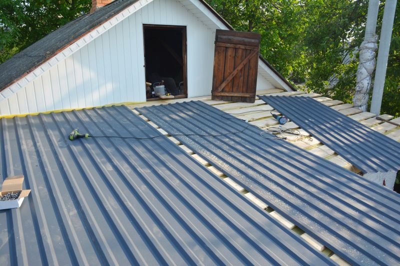Roofing Materials Display